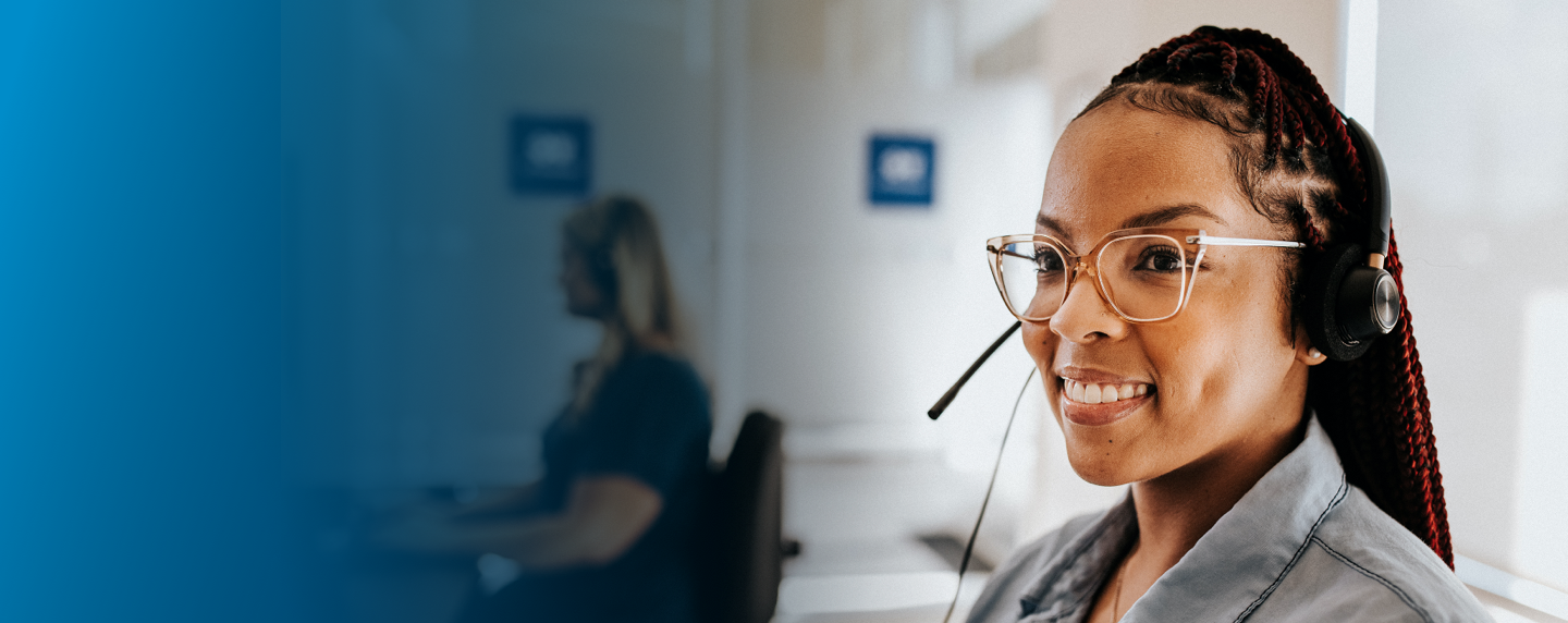Care team member assisting customer over the phone | BCBS of Tennessee